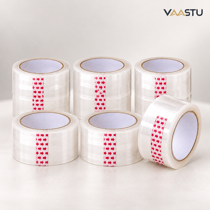 BOPP Packing Tape 100m Per Roll 55 Micron Carton Sealing Parcel Tape 1 2 3 Inch Widths Multiple Colours 1 or 6 Pack
