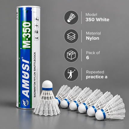 AMUSI Badminton Shuttlecock Sets Collection | Badminton Shuttlecock Set Badminton Training | Models RS01, PSP01, PSP01, RS02, RS03 | Badminton Training | Sports Accessory | Practice Shuttle
