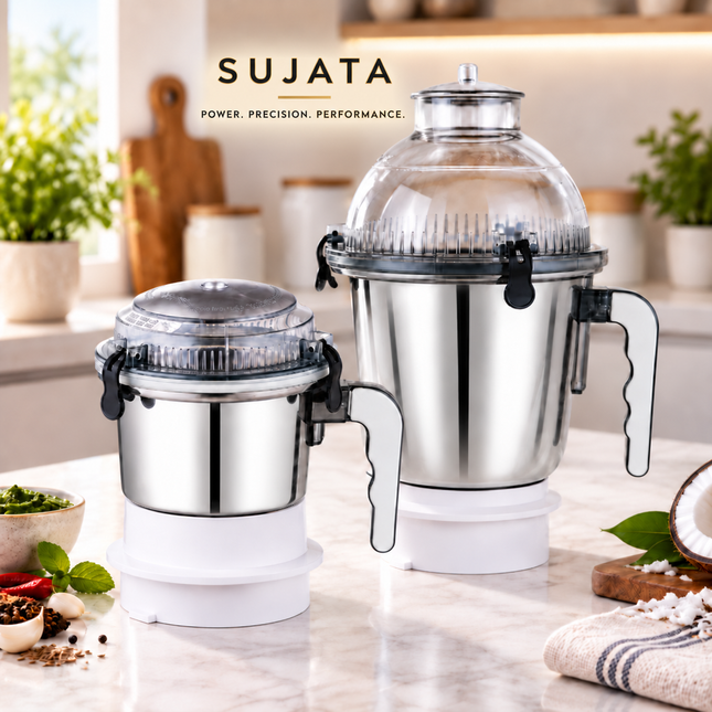 Sujata Indian Mixer Grinder Replacement Jar Wet Grinder Dome Jar Chutney Jar Spare Jar