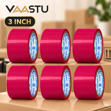 BOPP Packing Tape 100m Per Roll 55 Micron Carton Sealing Parcel Tape 1 2 3 Inch Widths Multiple Colours 1 or 6 Pack