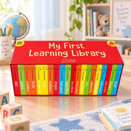 Early Learning Board Books Box Set 5 10 20 Books for Babies Toddlers ABC Numbers Shapes