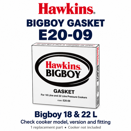 Hawkins Bigboy Gasket — E20-09 — 18 & 22 L