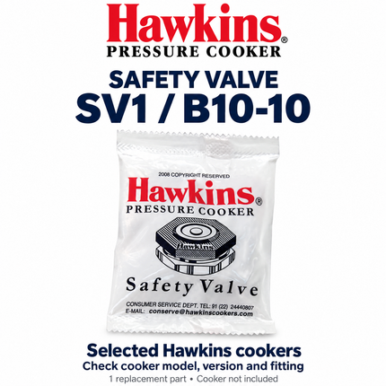 Hawkins Safety Valve — SV1 / B10-10