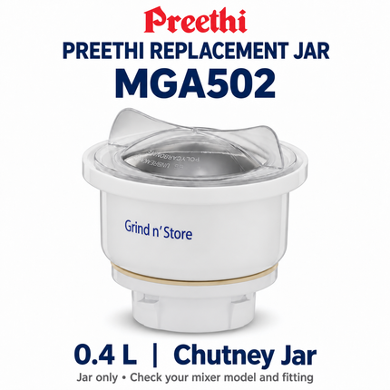 Preethi MGA502 — 0.4 L Chutney Jar