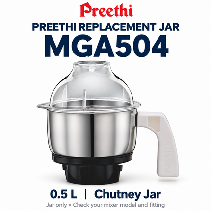 Preethi MGA504 — 0.5 L Chutney Jar