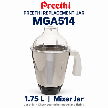 Preethi MGA514 — 1.75 L Mixer Jar