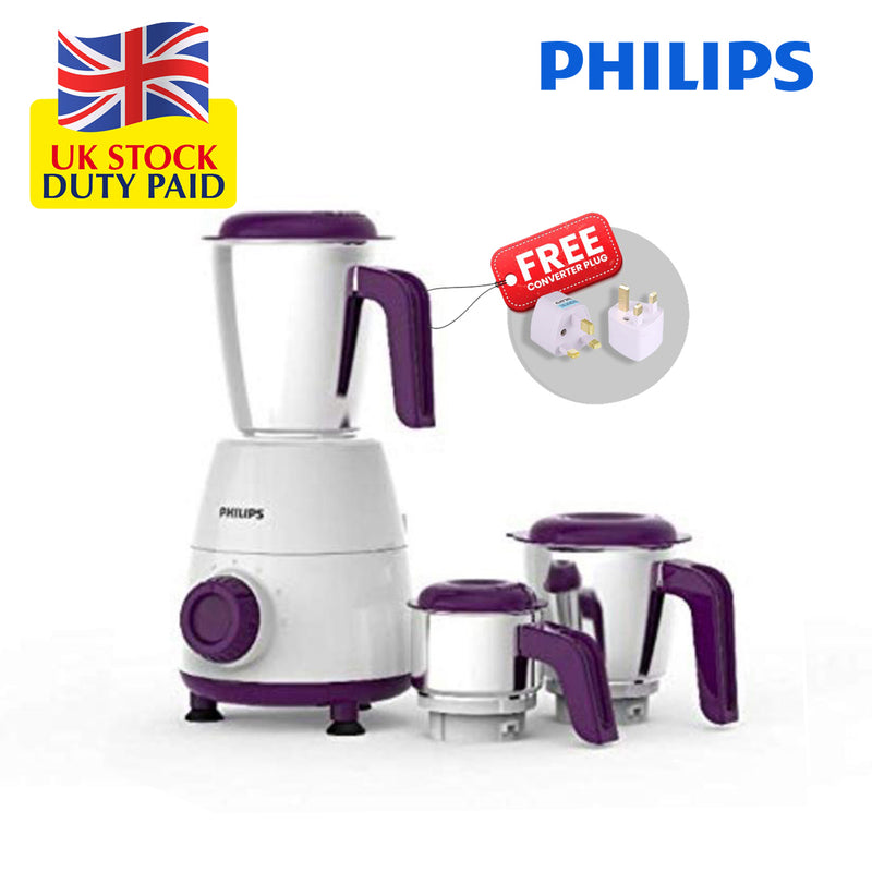 PHILIPS Daily Collection HL7505/00 Mixer Grinder, 500W (White)
